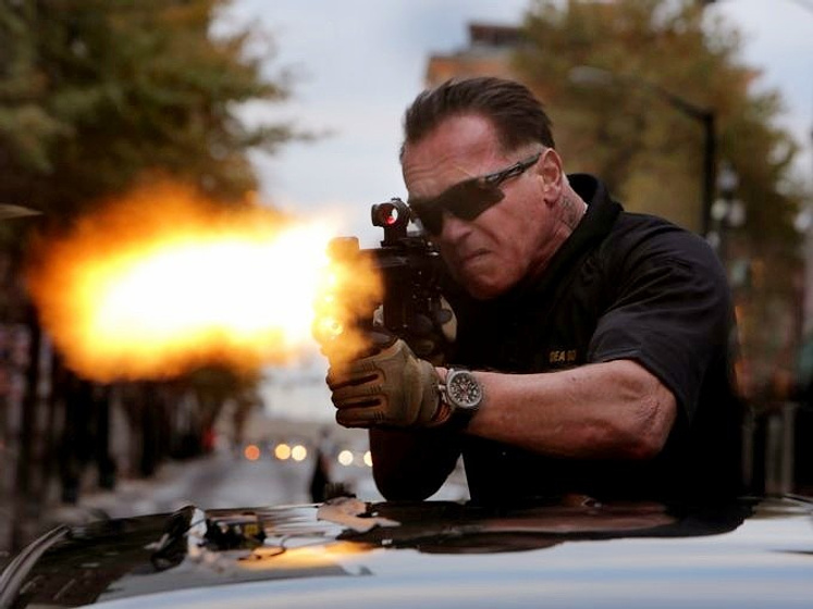 Arnold Schwarzenegger en Sabotage