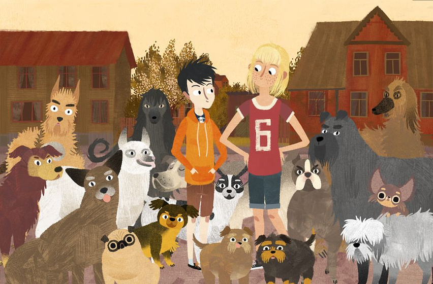 Imagen de Jacob, Mimi y los Perros del barrio