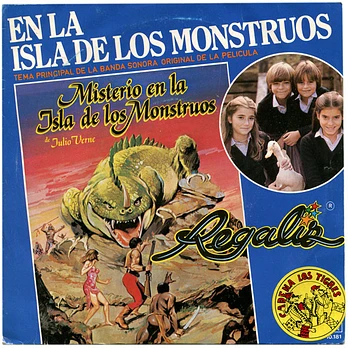 Carátula de la banda de sonido de Misterio en la Isla de los Monstruos