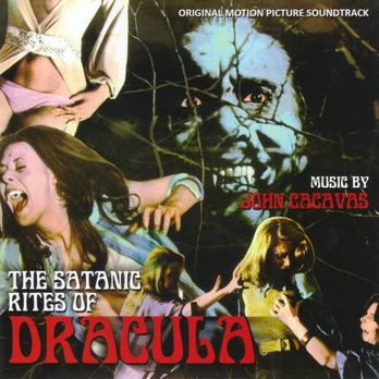 Carátula de la banda de sonido de Los Ritos Satánicos de Drácula