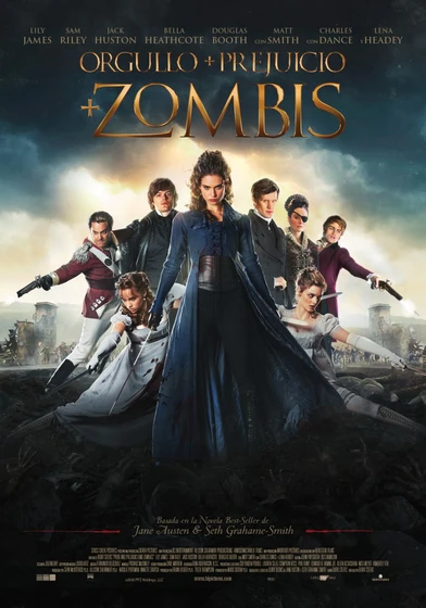 Imagen de Orgullo + prejuicio + zombies (Cartel español)