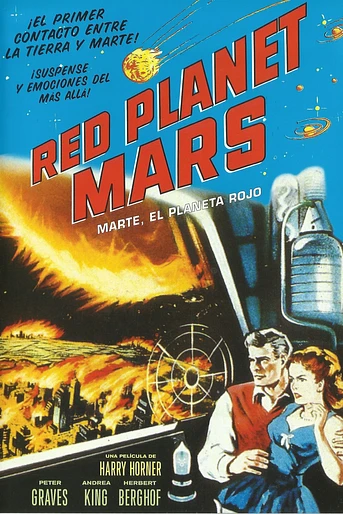 Poster de Marte, El Planeta Rojo