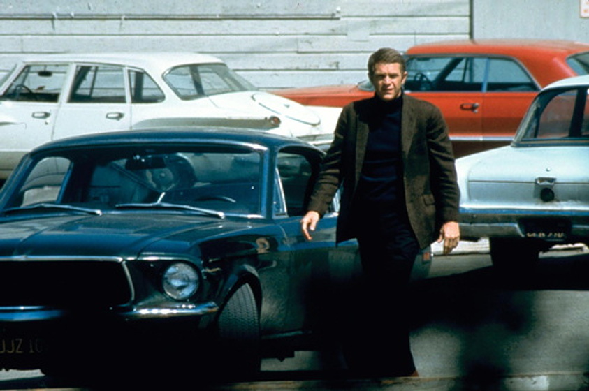 Steve McQueen en Bullitt