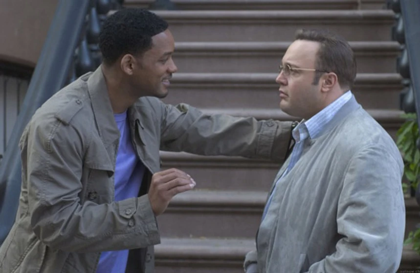 Will Smith y Kevin James en hitch-especialista-en-ligues