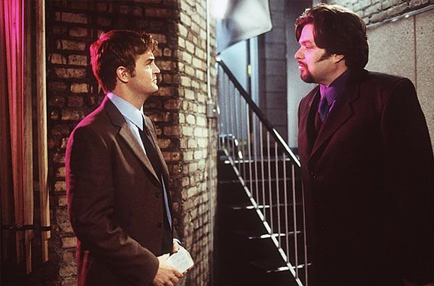 Matthew Perry y Oliver Platt en Tango para tres