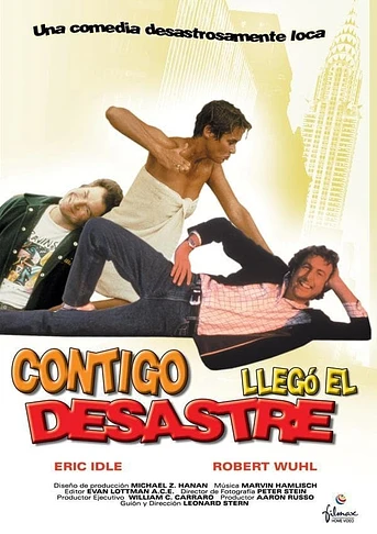 Poster de Contigo llegó el desastre