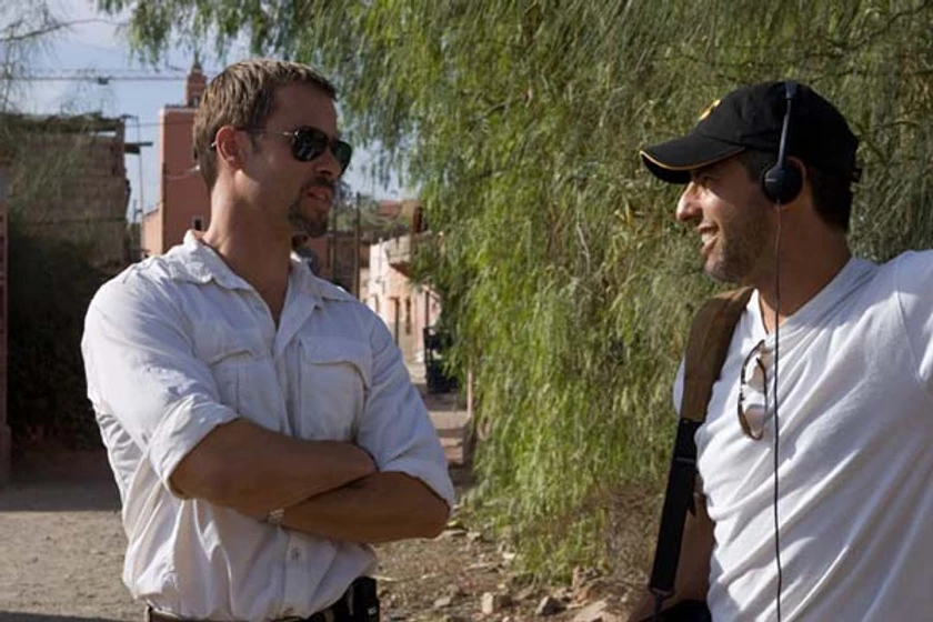 Guy Pearce y Jeffrey Nachmanoff en traidor