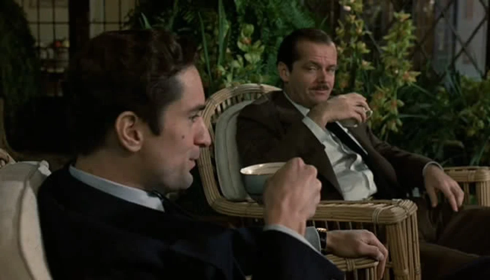 Robert De Niro y Jack Nicholson en el-ultimo-magnate
