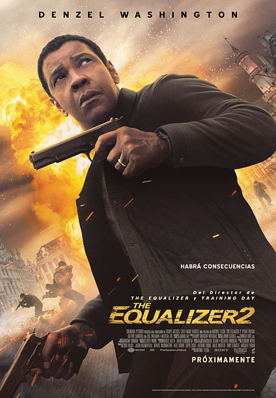 Imagen de The Equalizer 2 (Cartel español)