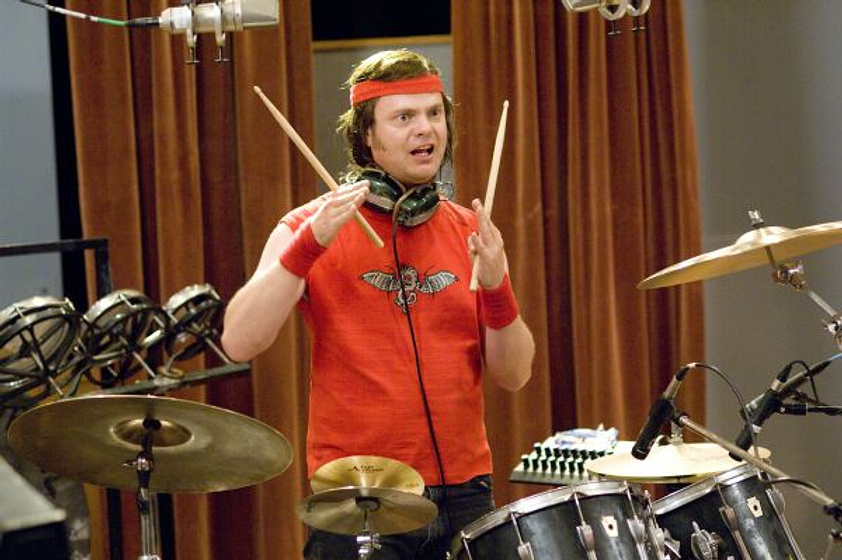 Rainn Wilson en Un Rockero de pelotas