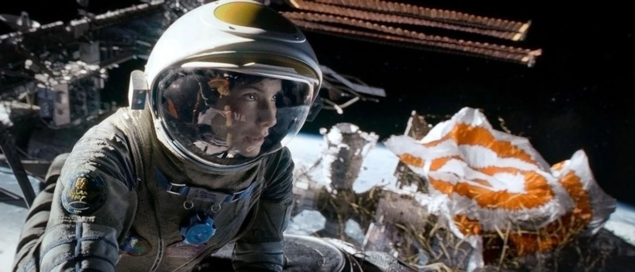 Sandra Bullock en gravity