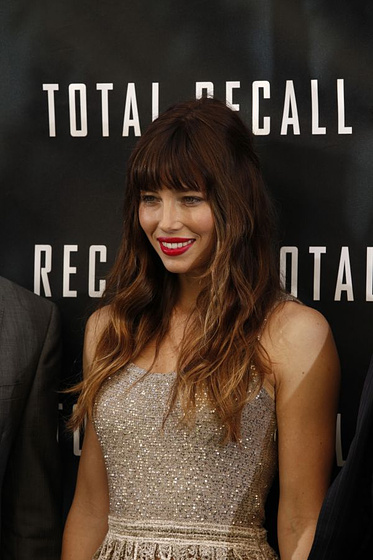 Jessica Biel en Total Recall (Desafío Total) (Premiere en Los Angeles. Julio 2012)
