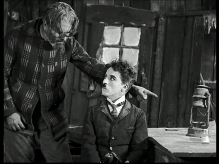 Charles Chaplin en La Quimera del Oro