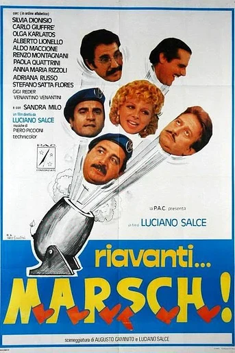 Poster de Marsch... Soldados Carrozas