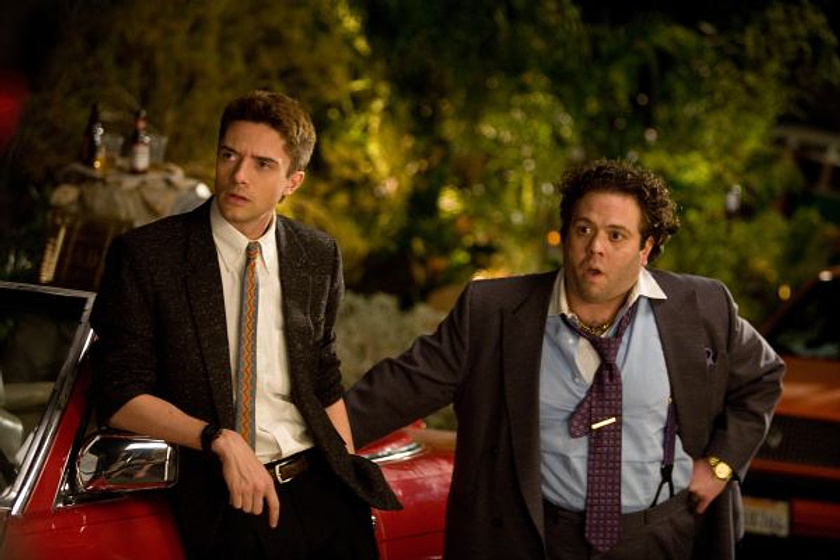 Topher Grace y Dan Fogler en Llévame a casa esta noche