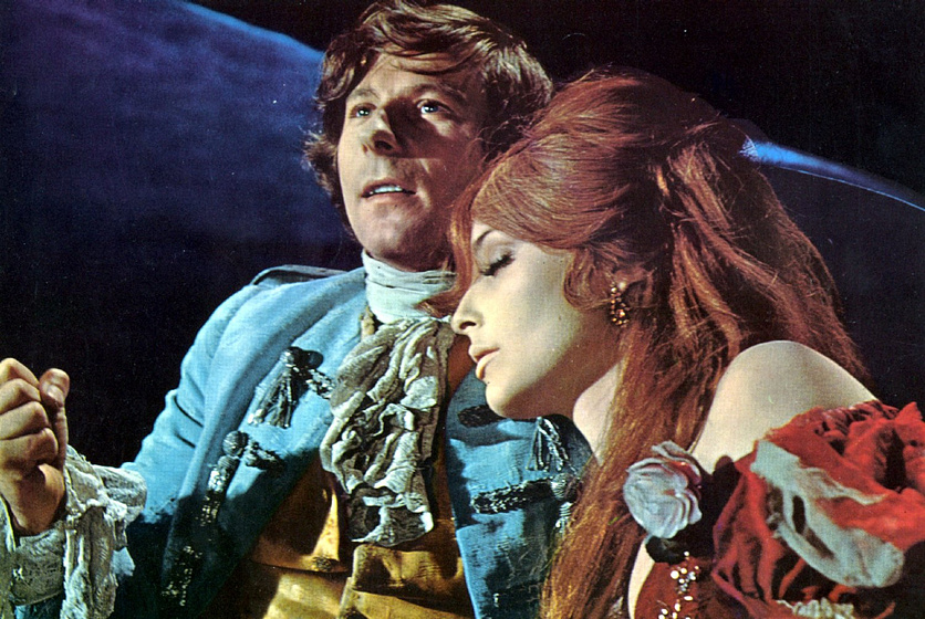 Roman Polanski y Sharon Tate en El Baile de los Vampiros