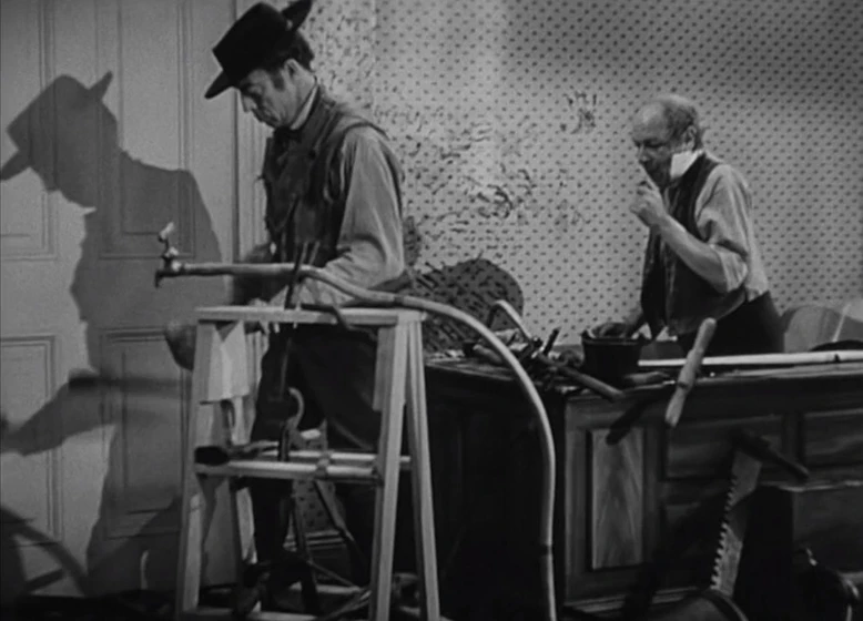 Buster Keaton y Cedric Hardwicke en siempre-y-un-dia