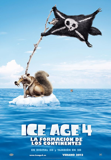Imagen de Ice Age 4: La Formación de los continentes (Cartel teaser)