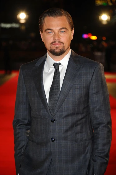 Leonardo DiCaprio en el-lobo-de-wall-street (Premiere en Londres. Diciembre 2013)