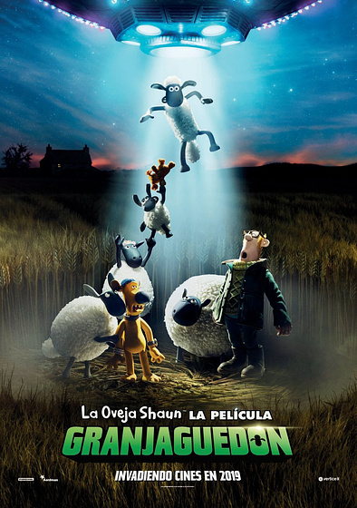 Imagen de La Oveja Shaun, la película: Granjaguedon (Cartel teaser español)