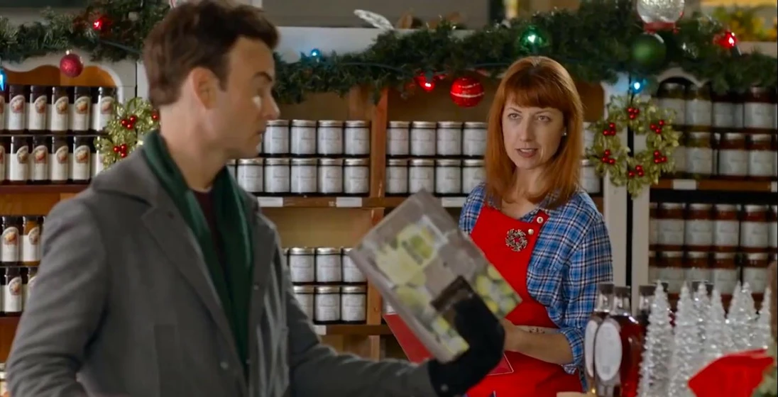 Robin Dunne y Stephanie Belding en un-refugio-por-navidad