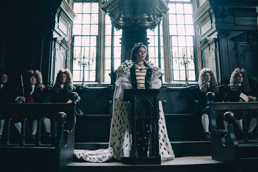 Olivia Colman en La Favorita