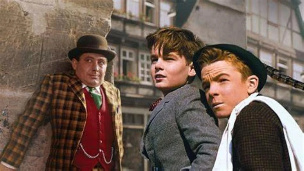 Heinz Schubert, Roger Mobley y Bryan Russell en emilio-y-los-detectives