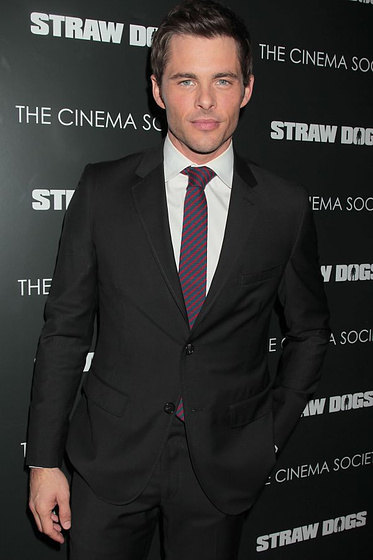 James Marsden en Perros de paja (Premiere en New York. Septiembre 2011)