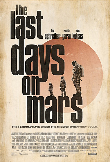 Imagen de Los Últimos días en Marte (Cartel teaser)