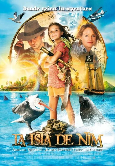 Imagen de la-isla-de-nim (Cartel)