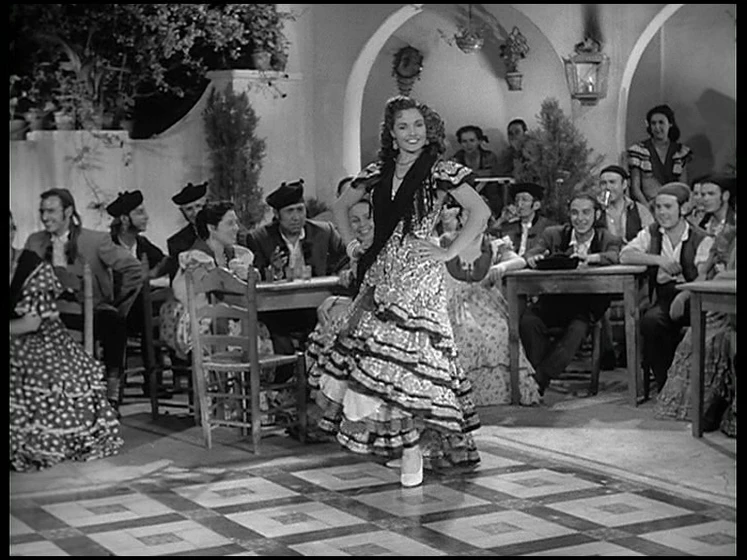 Carmen Sevilla en violetas-imperiales