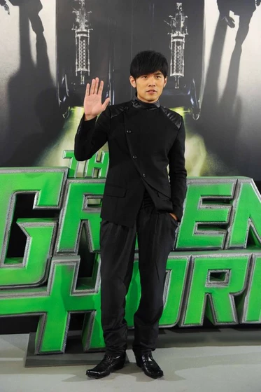 Jay Chou en the-green-hornet (Premiere en Madrid. Diciembre 2010)