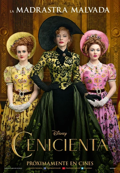 Imagen de cenicienta-2015 (Cartel personajes español)