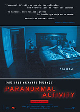 poster of movie Paranormal Activity