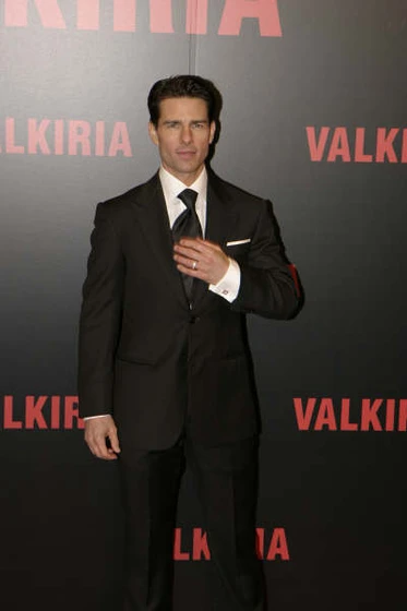 Tom Cruise en valkiria (Photocall en Madrid. Enero 2009)
