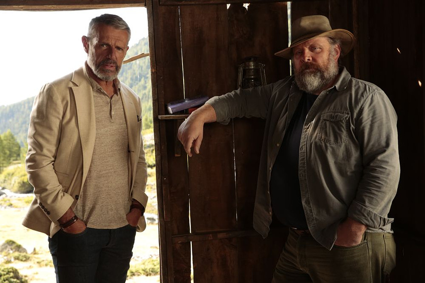 Lambert Wilson y Grégory Gadebois en Las Cosas Sencillas