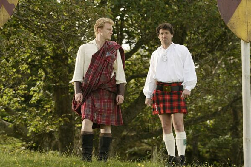 Kevin McKidd y Patrick Dempsey en La Boda de mi Novia