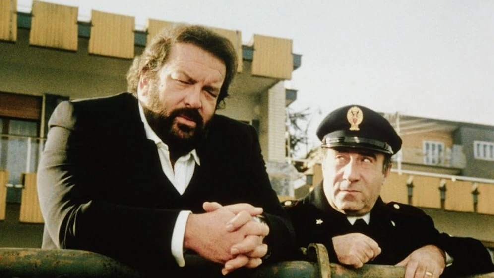 Enzo Cannavale y Bud Spencer en zapatones