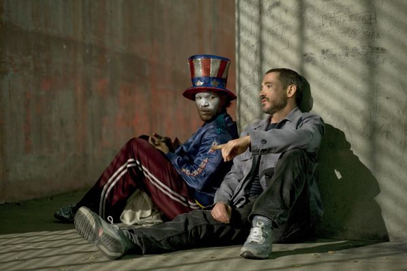 Jamie Foxx y Robert Downey Jr. en El Solista