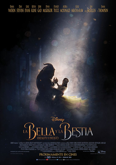 Imagen de La Bella y la Bestia (Cartel teaser español)