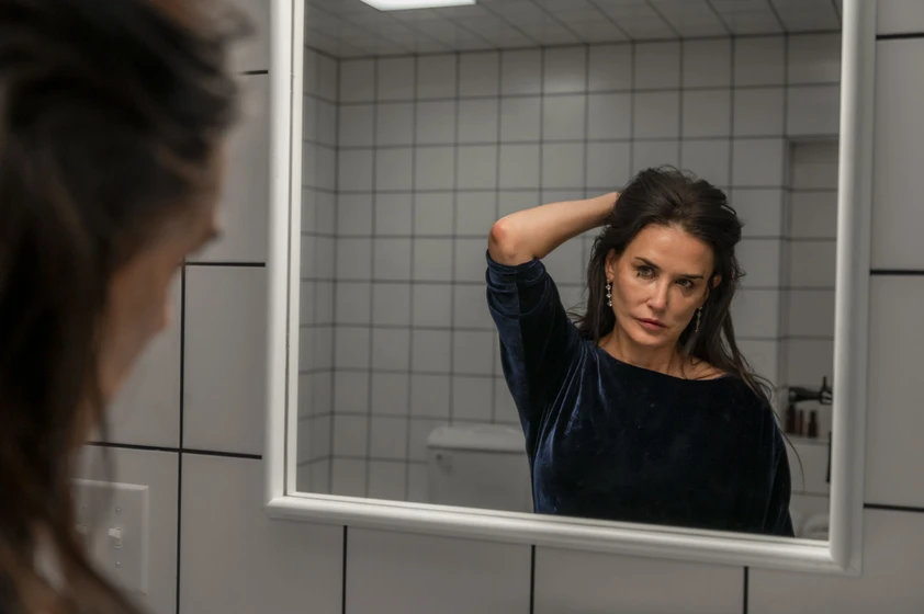 Demi Moore en La Sustancia