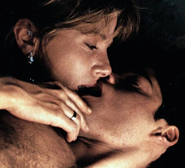 Jorge Sanz y Victoria Abril en amantes