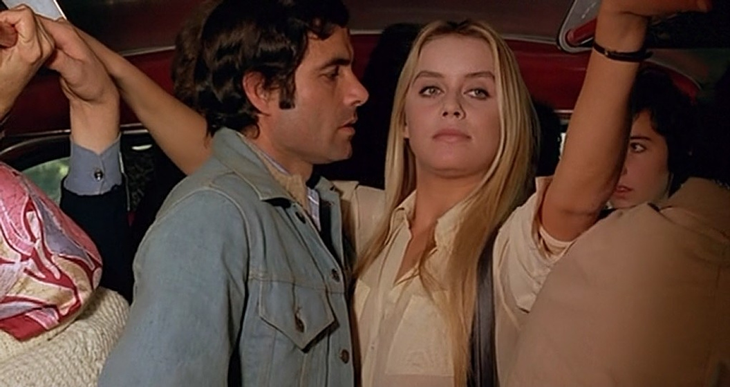 Nino Castelnuovo y Gloria Guida en la-edad-de-la-inocencia-1975