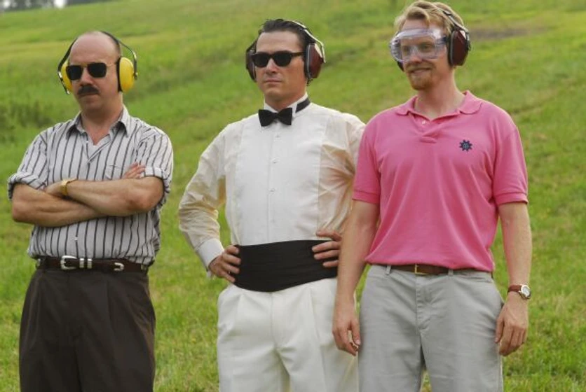 Paul Giamatti, Billy Crudup y David Hornsby en pretty-bird