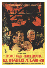 poster of movie El Diablo a las cuatro