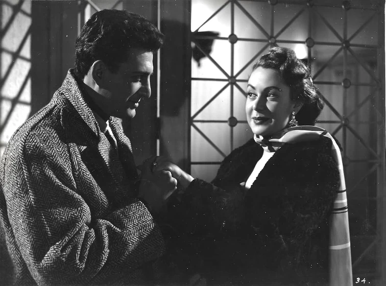 Luis Sandrini y Mercedes Serrano en maldicion-gitana