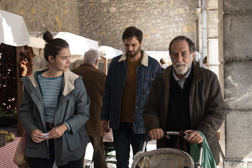 Ramón Barea y Laia Costa en Cinco Lobitos