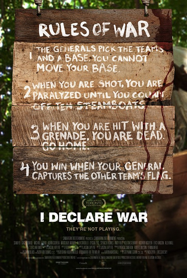 Imagen de I Declare War (Cartel teaser)