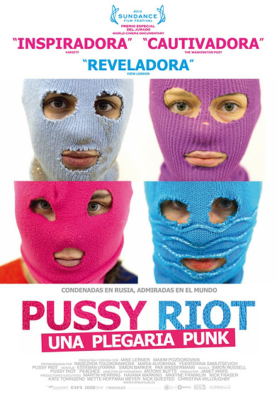Imagen de Pussy Riot: Una Plegaria Punk (Cartel español)