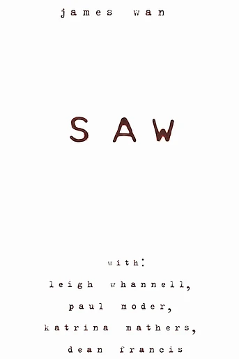 Poster de Saw